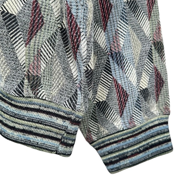 VINTAGE Wool-Blend Oversized Grandpa Pullover Sweater - Picture 3 of 8